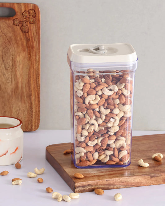 Dubblin Smart Lock Jar Rectangle 1700 ml