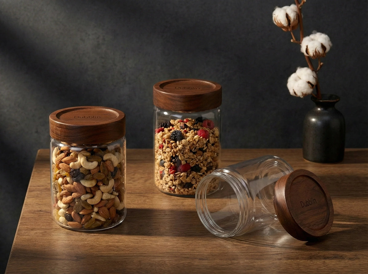 Dubblin Grove Glass Jar