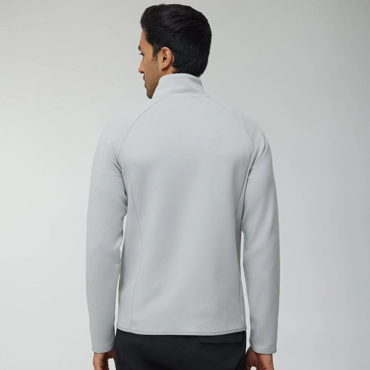 XYXX Alpha Half Zip Sweatshirt Moon Grey - view 4