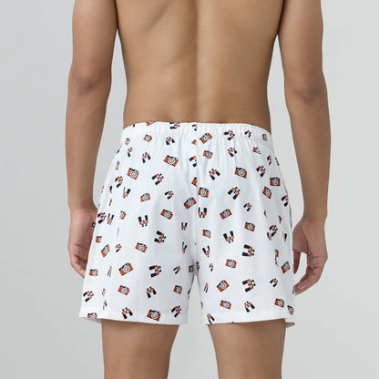 XYXX Remix Cotton Boxers Camera White - view 4