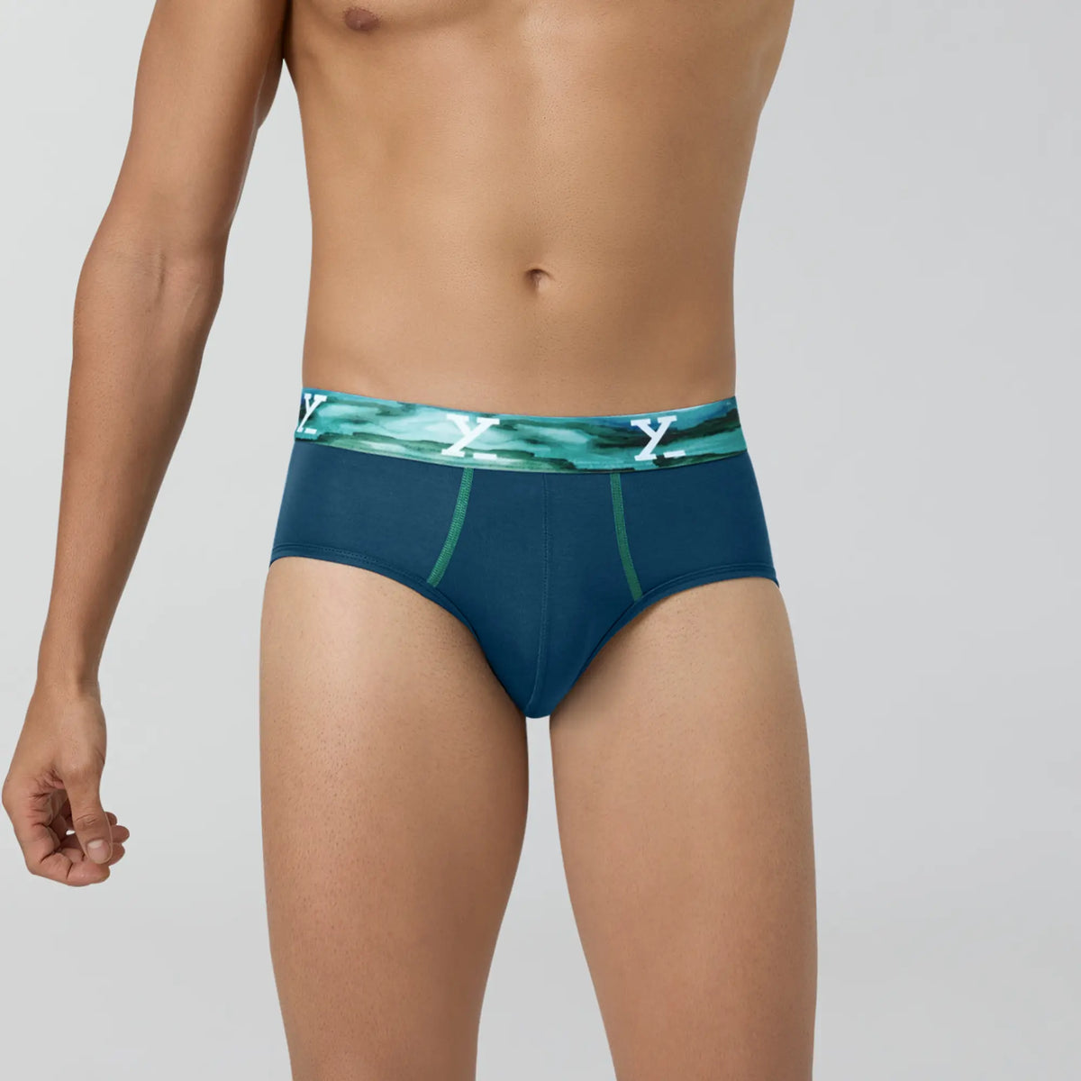 XYXX Dynamo Modal Briefs Ocean Green - view 2