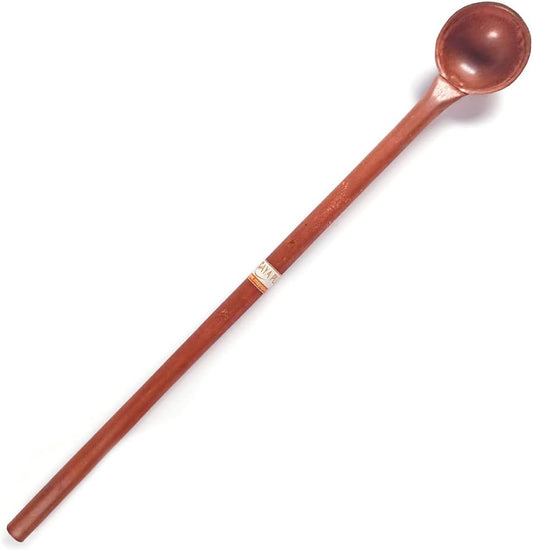 Mahita Collections Copper Ghee Havan Spoon Havan Chamach 12 inch Pack of 2