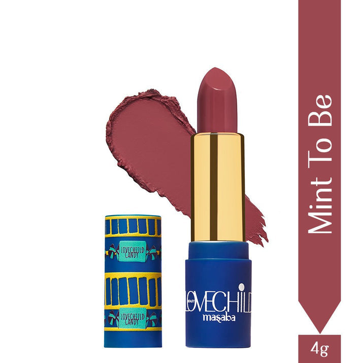 LoveChild Mint|to|be| Luxe|Matte Lipstick Mauve | Velvet Matte Finish