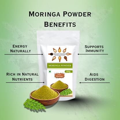 Millet Mania Moringa Powder