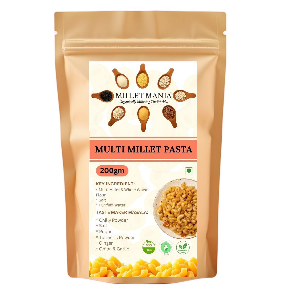 Millet Mania Multi Millet Pasta
