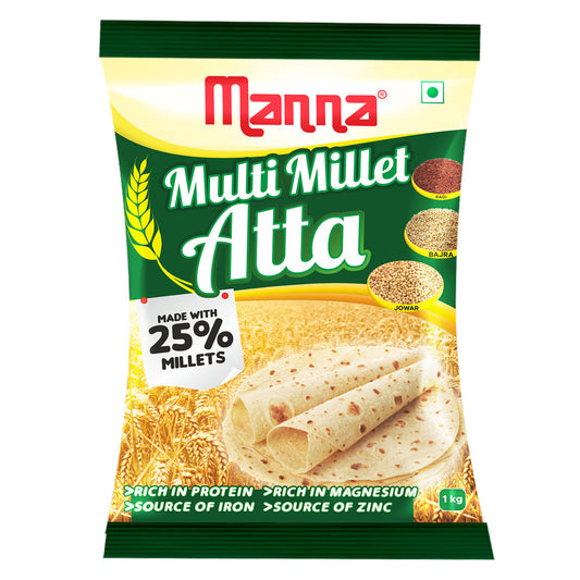 Manna Foods Multigrain Atta 1Kg