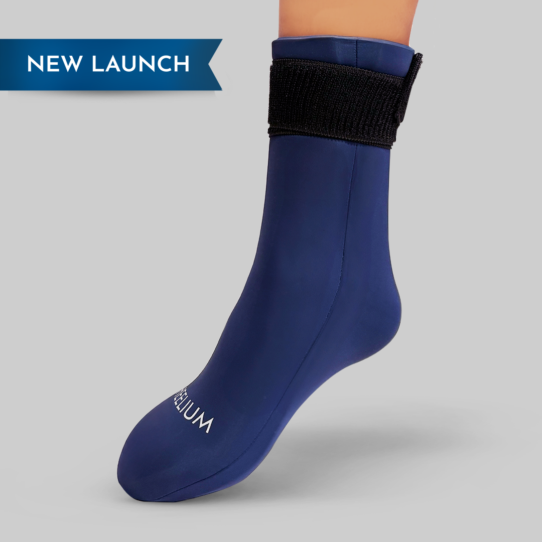 Heelium Hot & Cold Therapy Sock - 1 Unit (1 Leg Only)