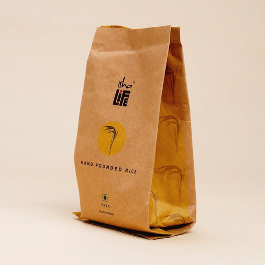 Isha Life Hand Pounded Rice - PUSHMYCART