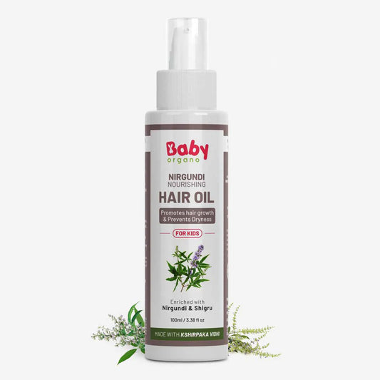 Babyorgano Nirgundi Nourishing Hair Oil For Kids