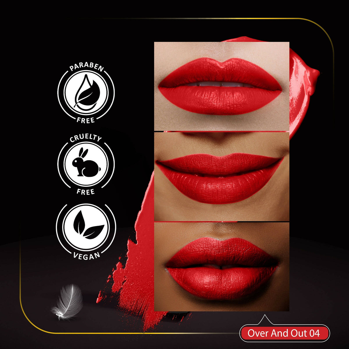 Faces Canada Comfy Matte Creme Lipstick - Over And Out 04 - PUSHMYCART