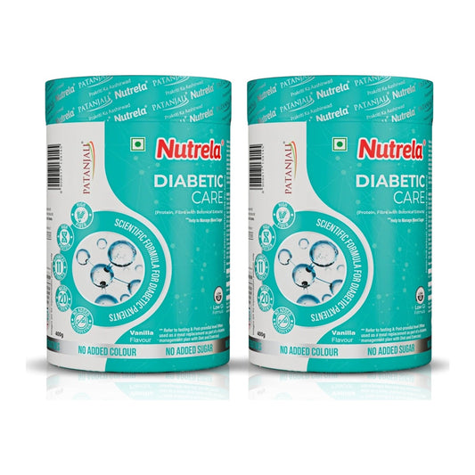 Patanjali Nutrela Diabetic Care Powder Vanilla Flavour 400 g