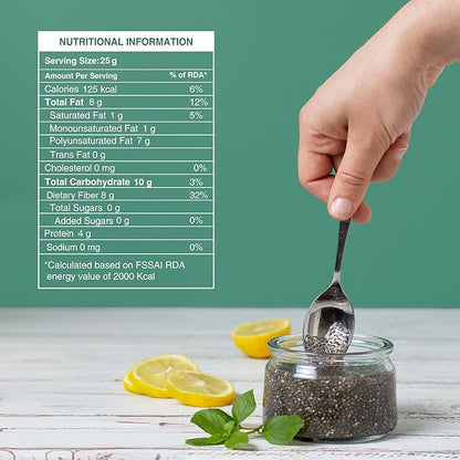 Pureheart Raw Chia Seeds | Chia Seeds for Weight Management
