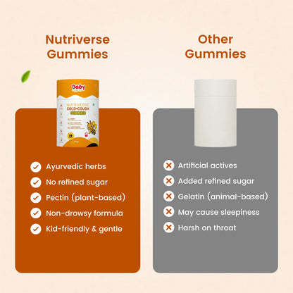 Babyorgano Nutriverse Cold and Cough Gummies