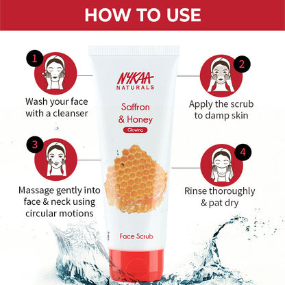 Nykaa Naturals Face Scrub 100g - PUSHMYCART
