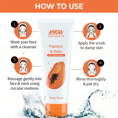 Nykaa Naturals Face Scrub 100g - PUSHMYCART