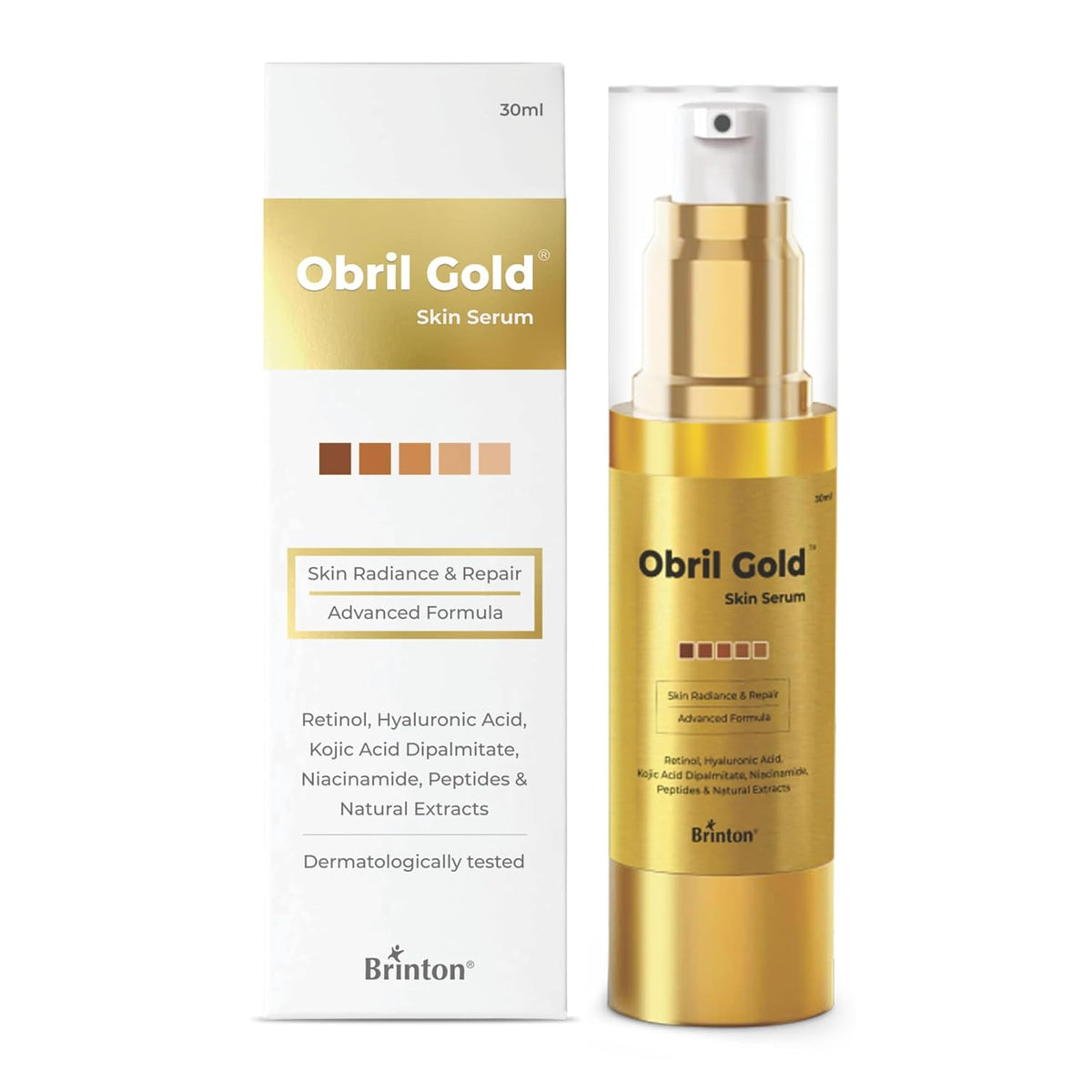 Brinton Obril Gold Skin Serum - PUSHMYCART