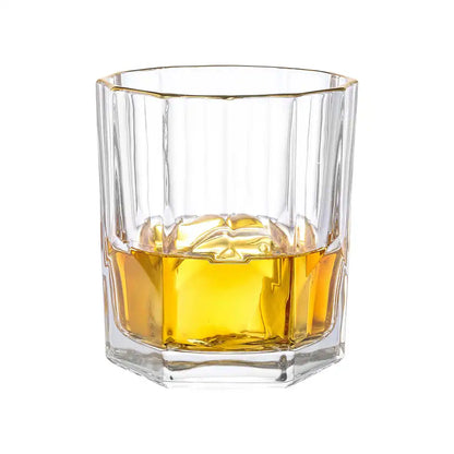 Dubblin Ritz Gold Whiskey Glass Set 325 ml
