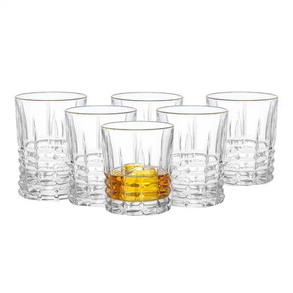 Dubblin Vista Gold Whiskey Glass Set 315 ml