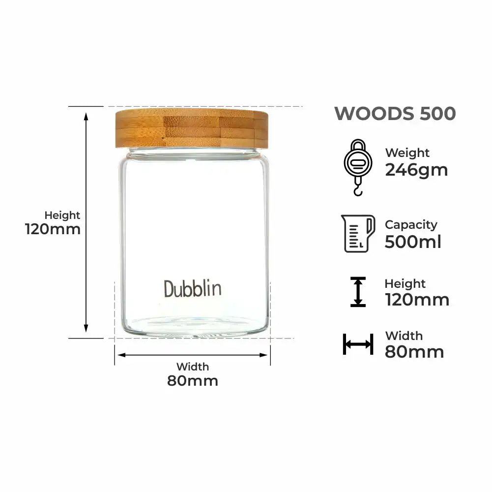 Dubblin Woods Jar 500 ml