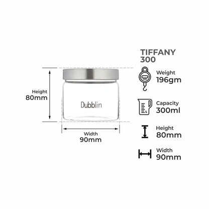 Dubblin Tiffany Jar 300 ml