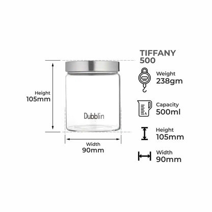 Dubblin Tiffany Jar 500 ml