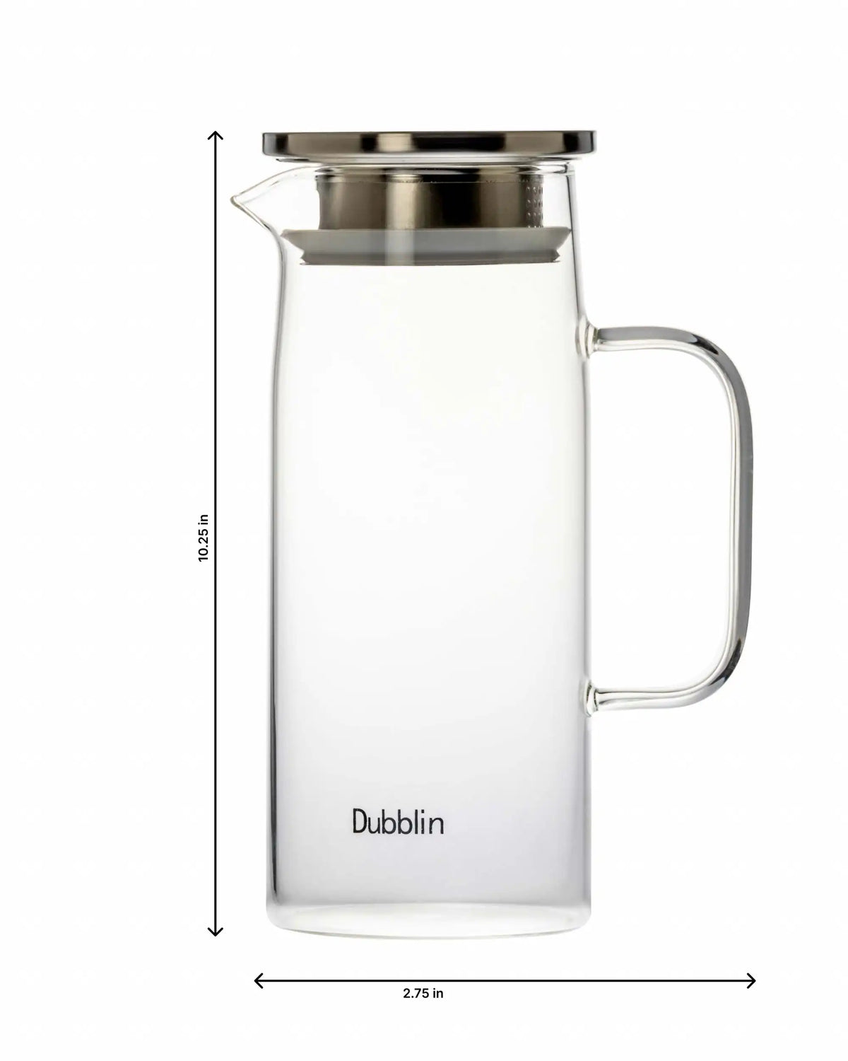 Dubblin Icy Glass Jug 1000 ml