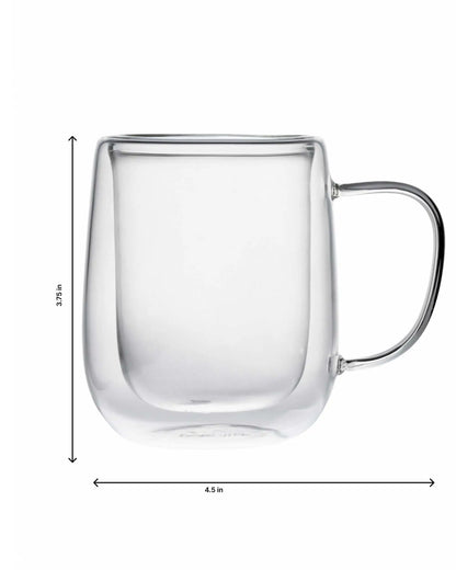 Dubblin Boon Borosilicate Glass Mug 300 ml