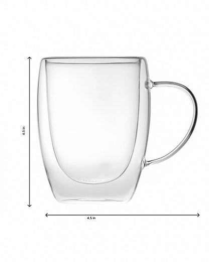 Dubblin Jones Borosilicate Glass Mug 320 ml