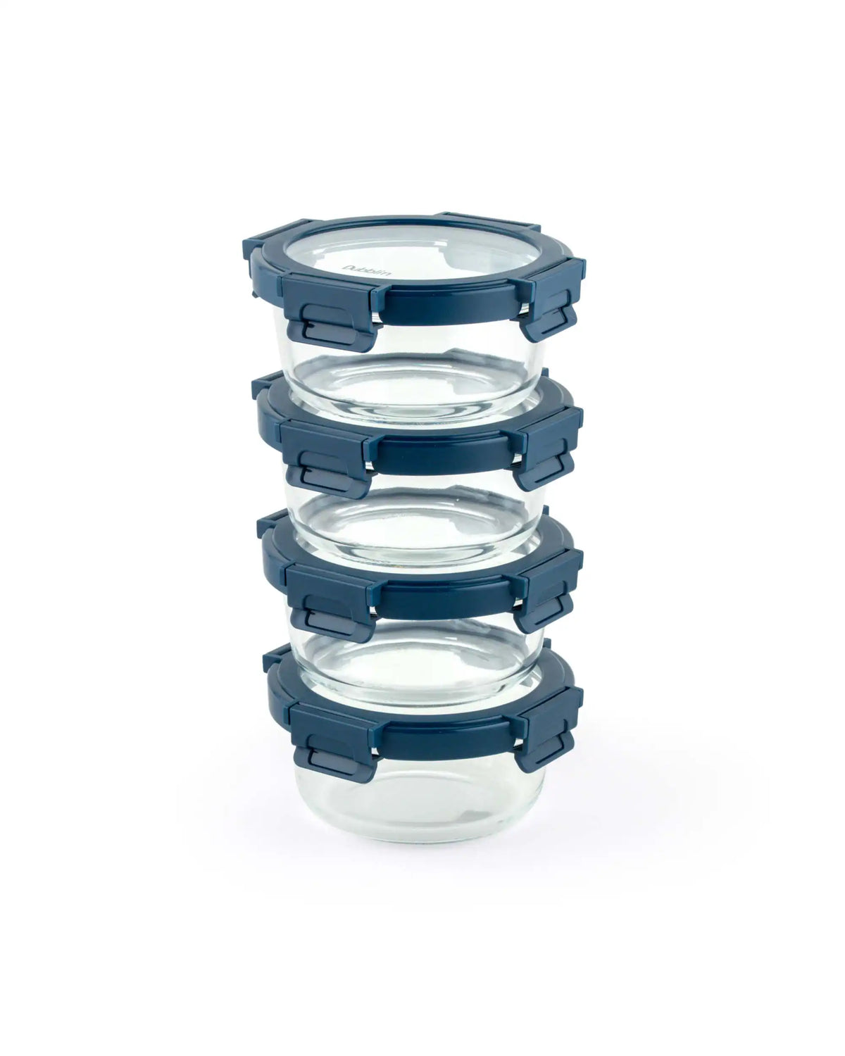 Dubblin Opal Glass Lunch Box Set of 4