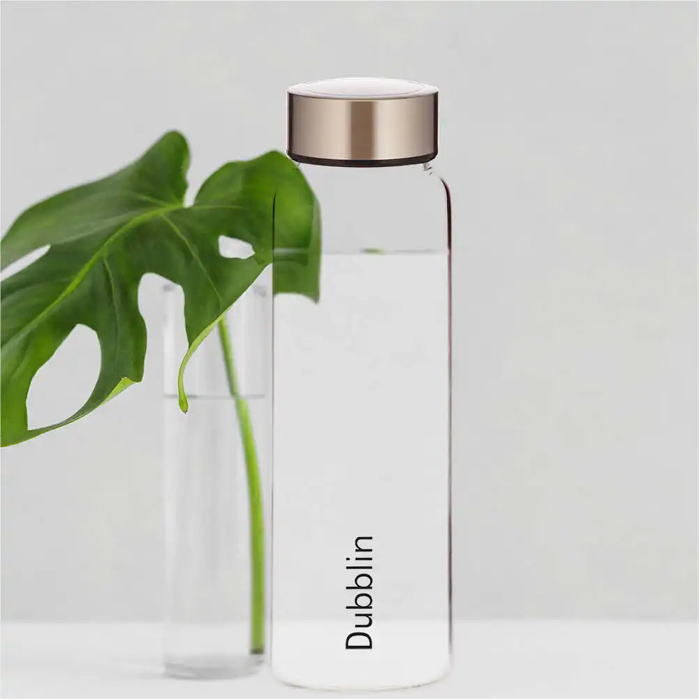 Dubblin Stream Glass Water Bottle 1000 ml