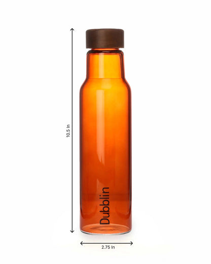 Dubblin Cola Glass Water Bottle 700 ml