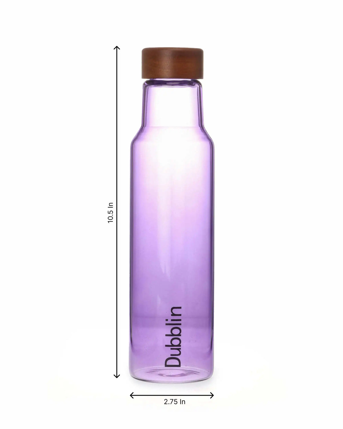 Dubblin Cola Glass Water Bottle 700 ml