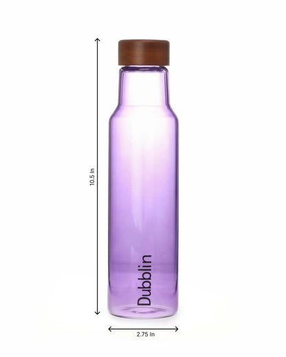 Dubblin Cola Glass Water Bottle 700 ml