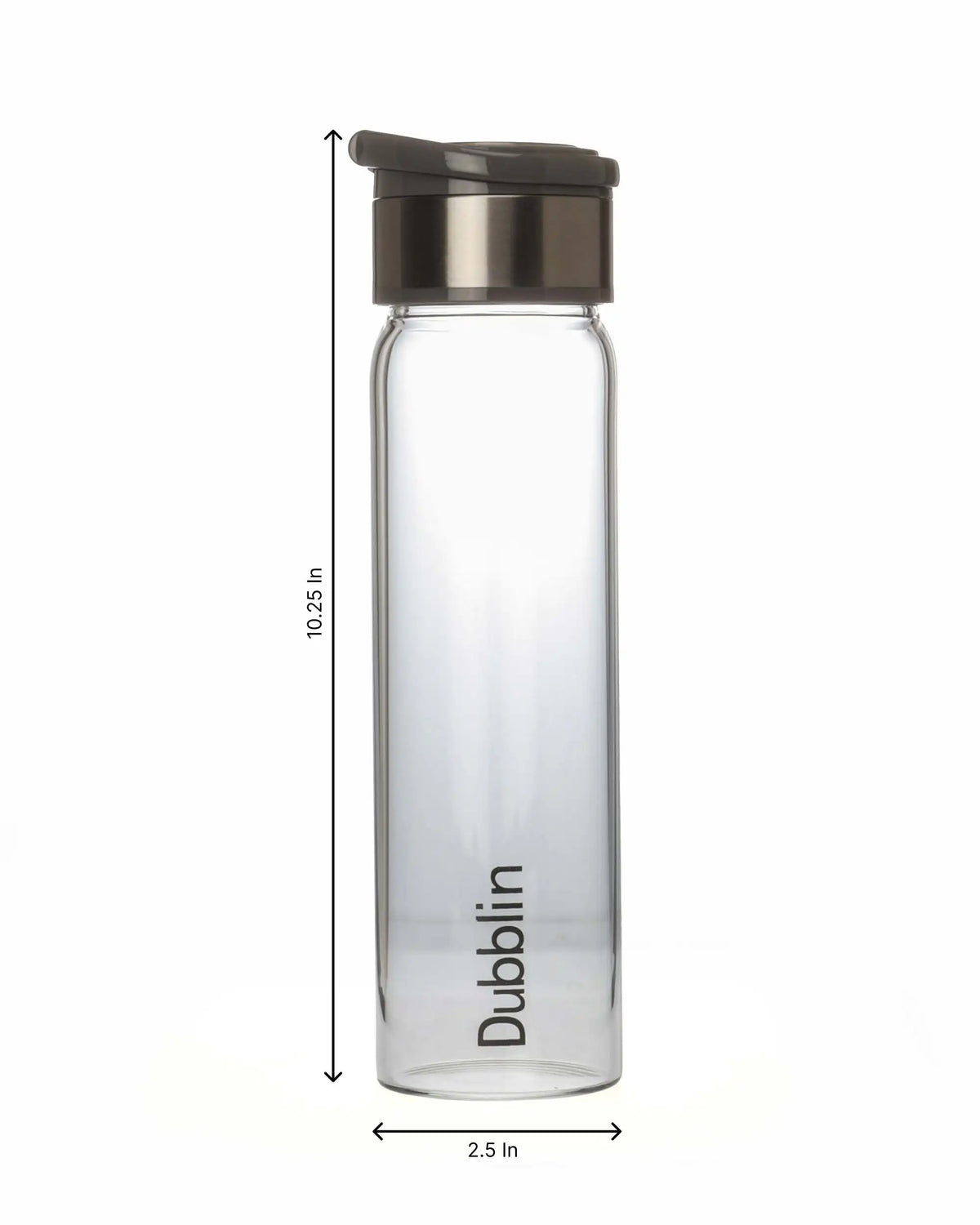 Dubblin Pool Glass Water Bottle 600 ml