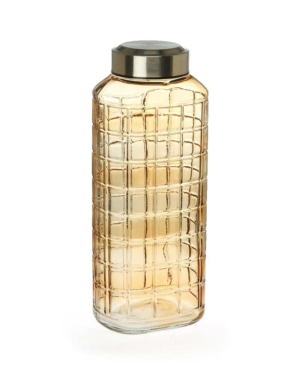 Dubblin Square Glass Water Bottle 1300 ml