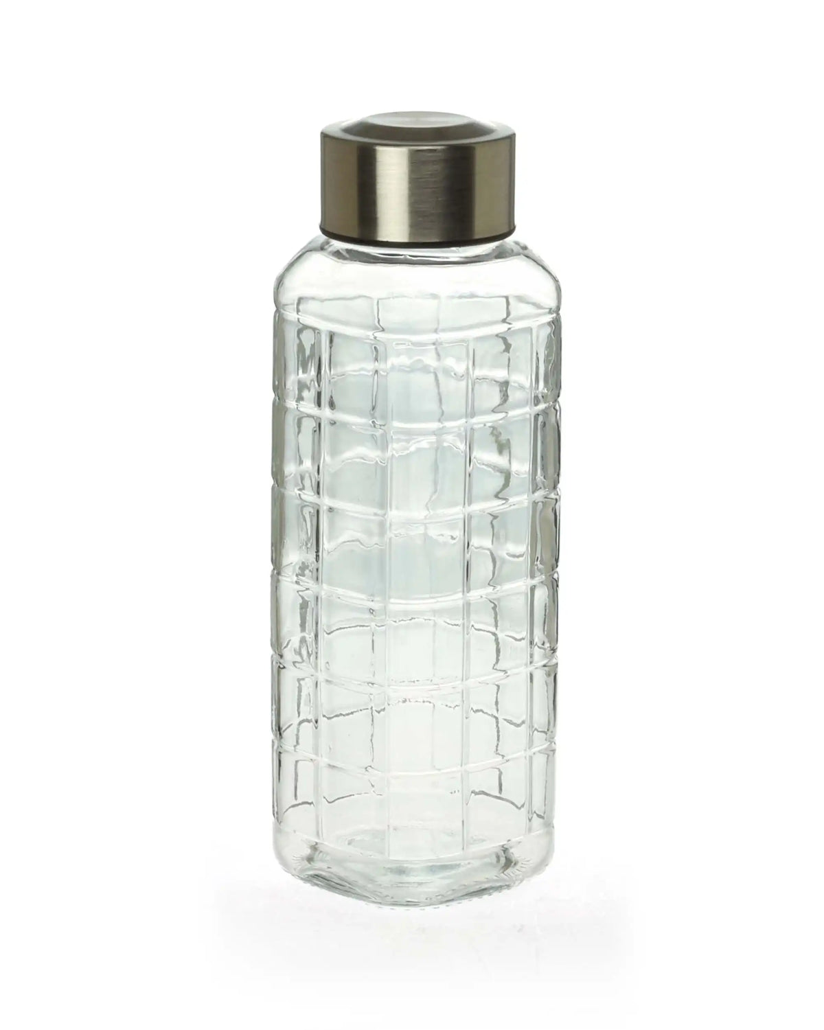 Dubblin Square Glass Water Bottle 400 ml
