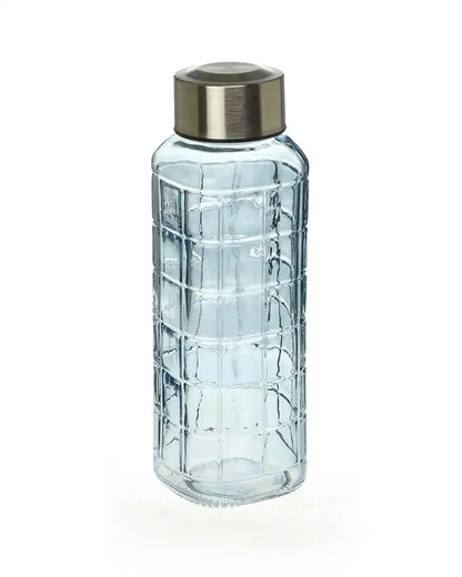 Dubblin Square Glass Water Bottle 400 ml