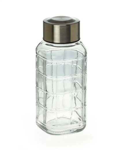 Dubblin Square Glass Water Bottle 300 ml