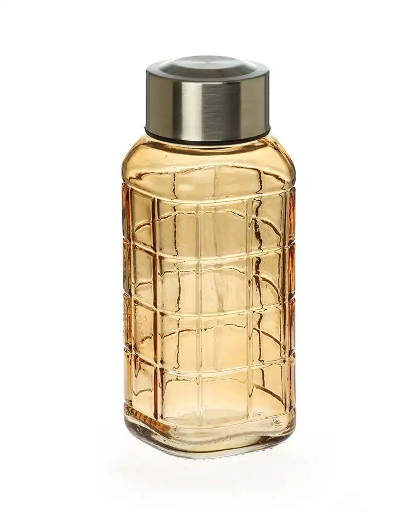 Dubblin Square Glass Water Bottle 300 ml