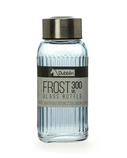 Dubblin Frost Glass Water Bottle 300 ml