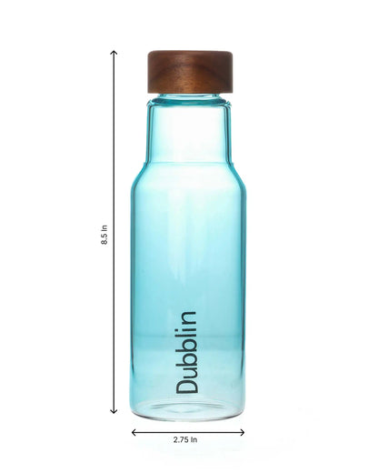 Dubblin Cola Glass Water Bottle 550 ml