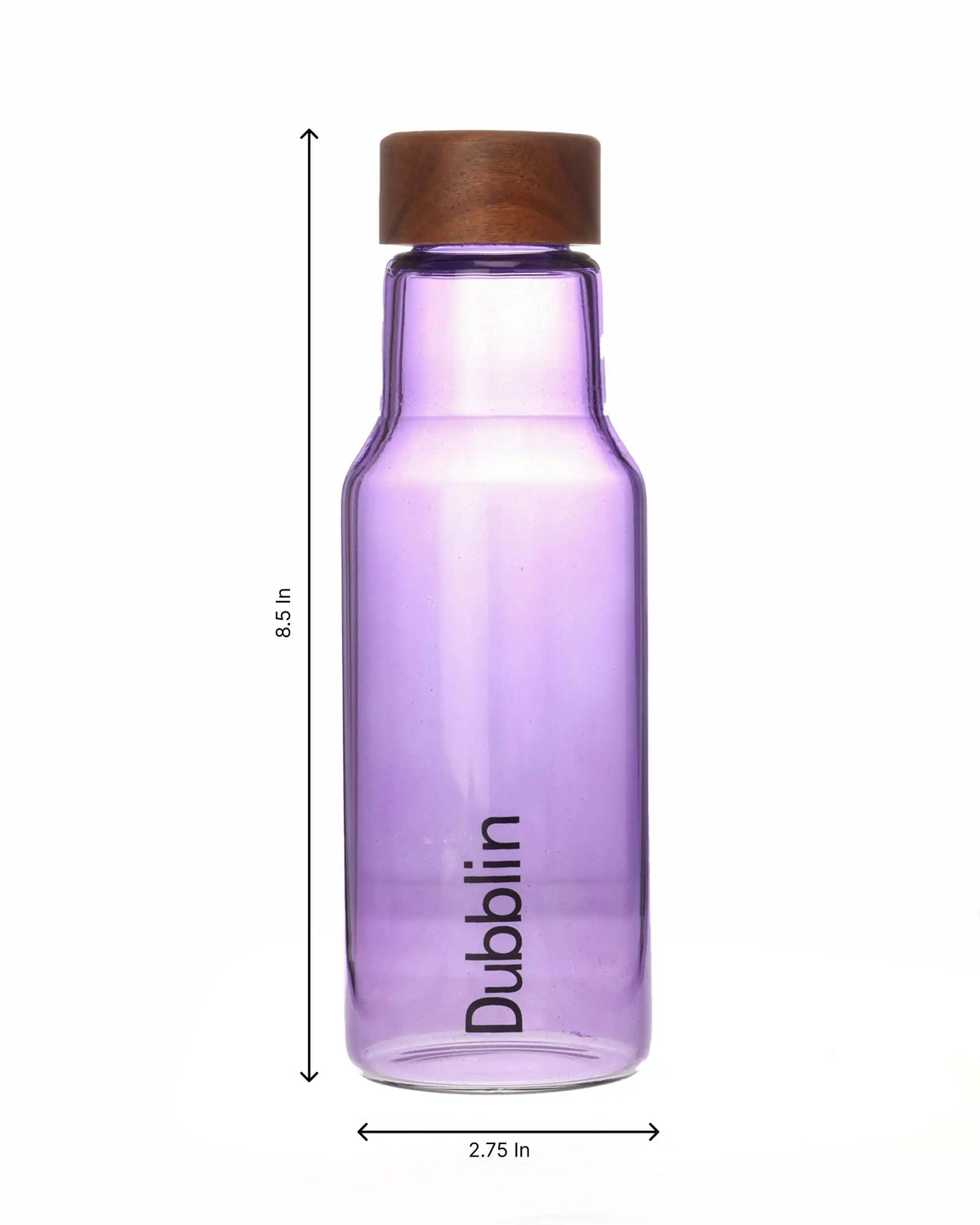 Dubblin Cola Glass Water Bottle 550 ml