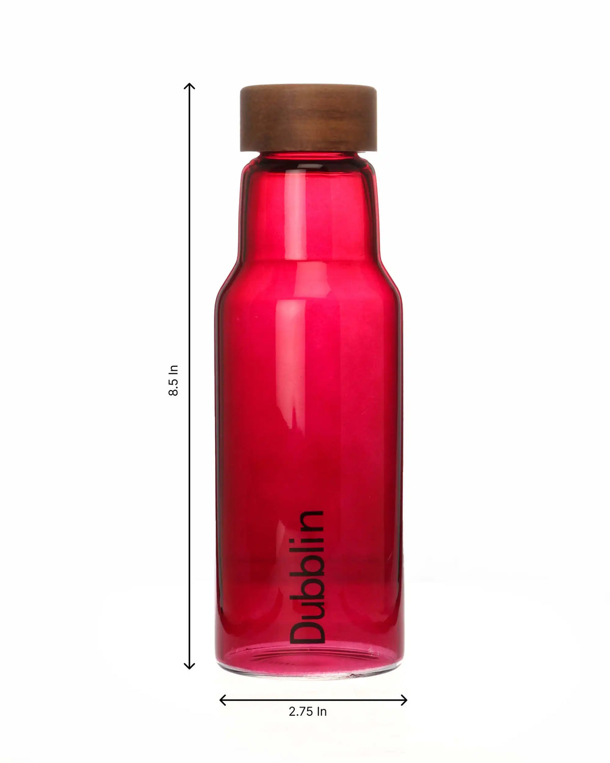 Dubblin Cola Glass Water Bottle 550 ml