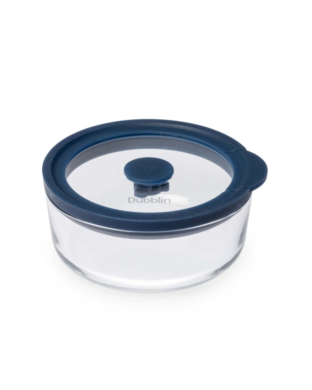 Dubblin Elegance Borosilicate Glass Baking Dish with Lid 270 ml