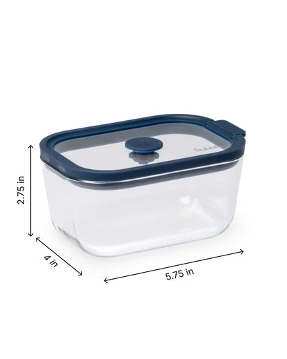 Dubblin Grace Borosilicate Glass Baking Dish with Lid 470 ml
