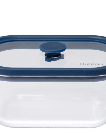 Dubblin Grace Borosilicate Glass Baking Dish with Lid 470 ml