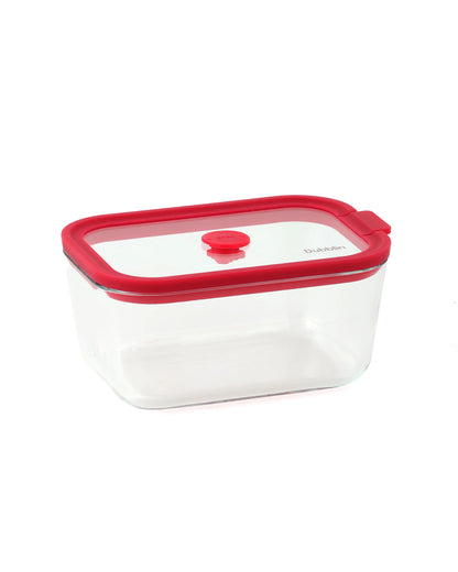 Dubblin Grace Glass Gift Set of 2 Rectangle Containers 800 ml