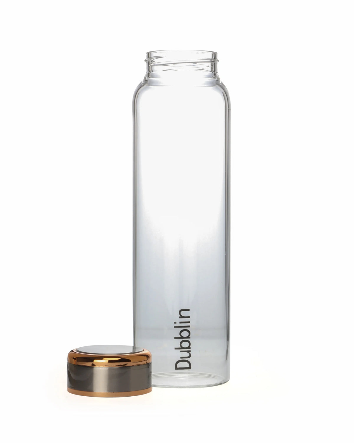 Dubblin Mist Glass Water Bottle
