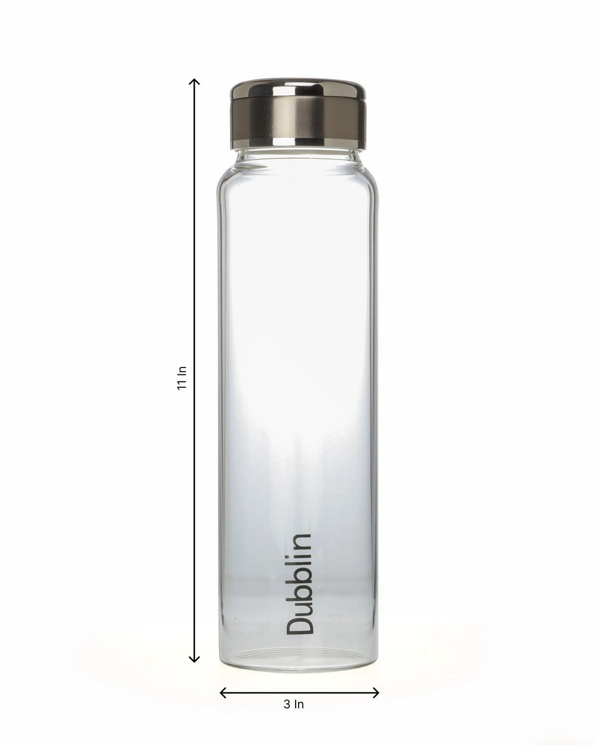 Dubblin Mist Glass Water Bottle