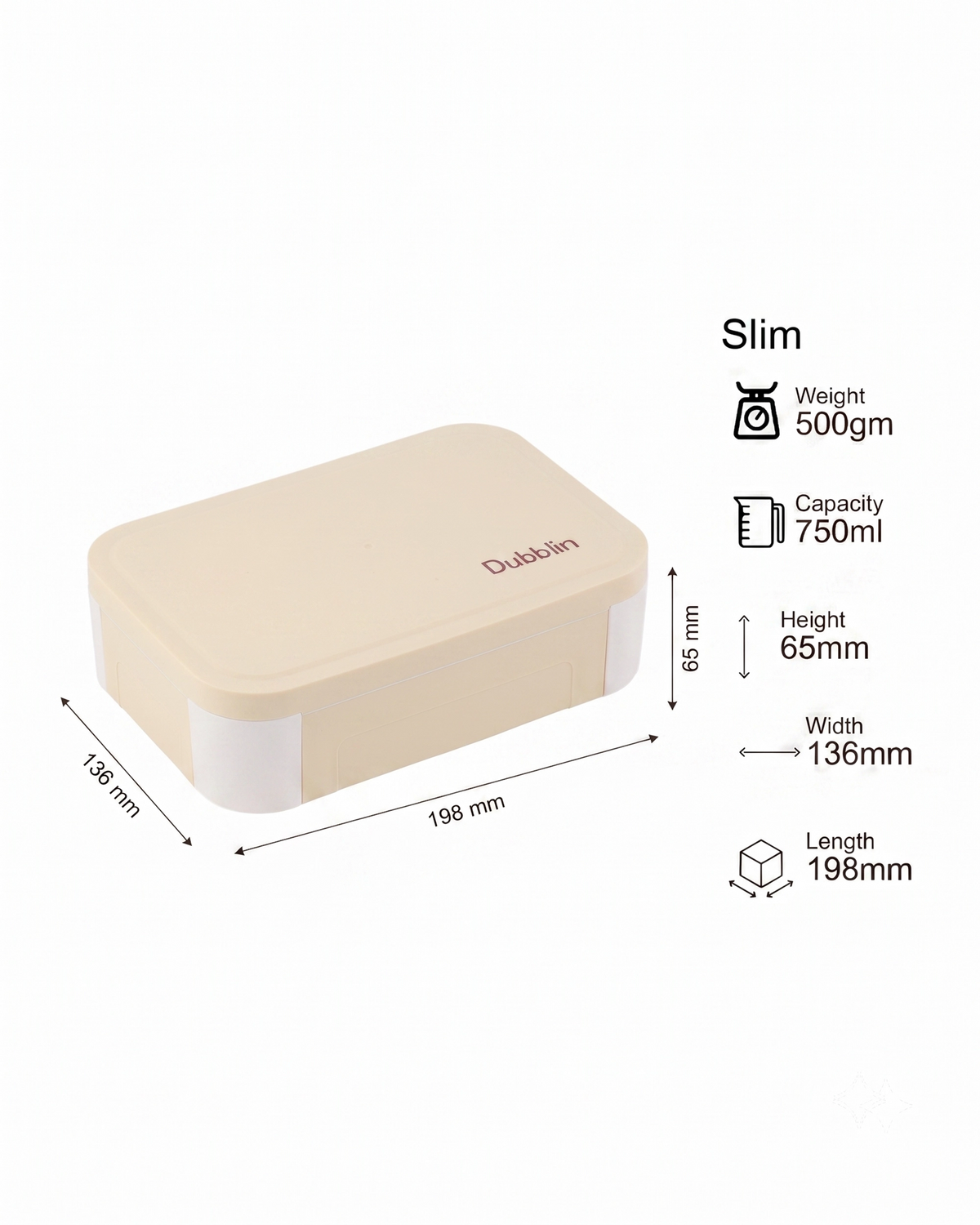 Dubblin Slim Insulated Lunch Box